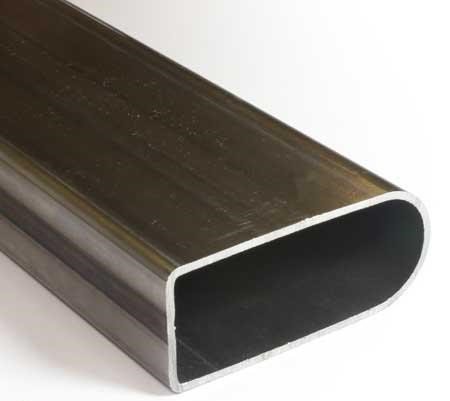 Tube semi-ovale